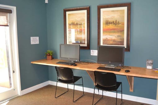 Business Center at Village Grove Apartments, California, 92025