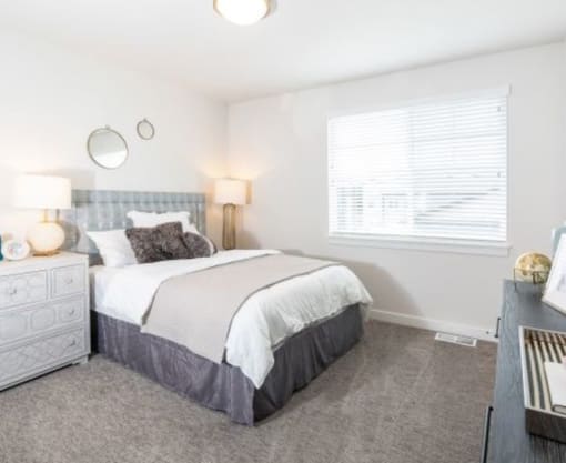 Full-size Guest Bedroom at Parc on 5th Apartments