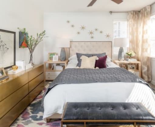 Large Primary Bedroom at Parc on 5th Apartments & Townhomes, American Fork Utah
