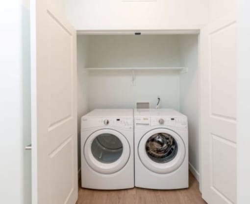 Full-size Washer And Dryer In Unit at Parc on 5th, American Fork, UT
