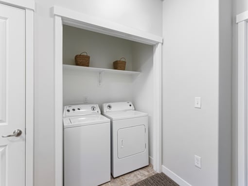 In Unit Washer and Dryer in Phase I TH at Parc at Day Dairy