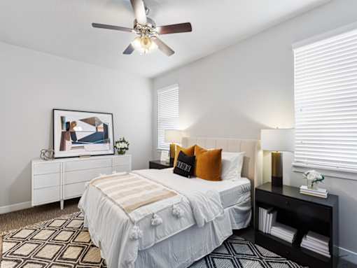 Large Bedroom in Phase I TH at Parc at Day Dairy