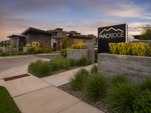 Parc Ridge Entry Sign
