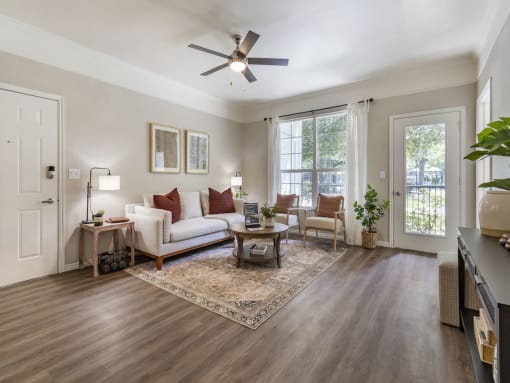Large Living Room at Pinehurst Apartments Midvale, UT 84047
