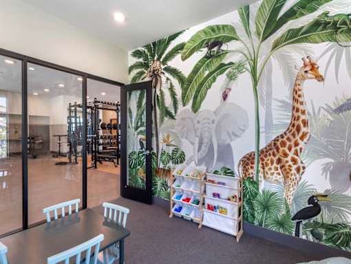 Playroom in Fitness Center at The Veridian