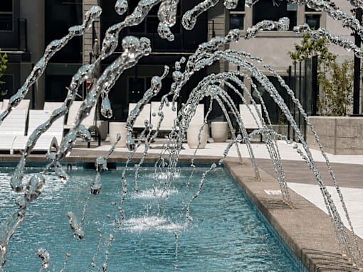 The Terrace at Academy Village Jets in Pool