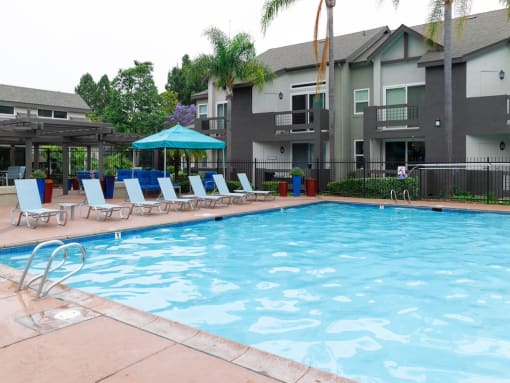 Relaxing Pool at Canyon Club Apartments