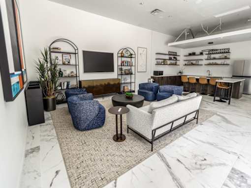 Resident Hang Out at The Arza Apartments