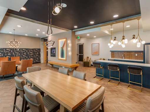 Resident Hangout at Maye House Apartments