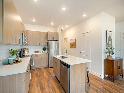 Spacious Kitchen at Orchard Park Townhomes