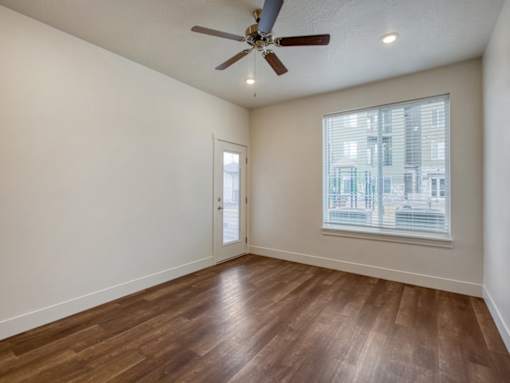 Spacious Living Room at The Atlas