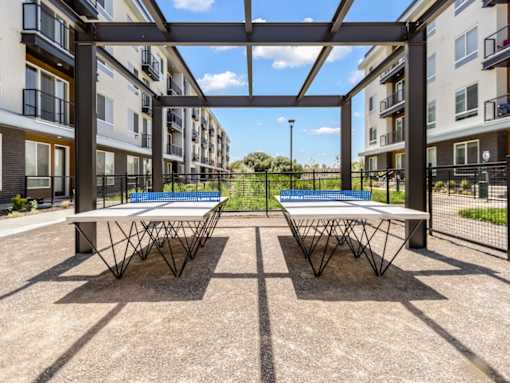 Table Tennis at The Arza Apartments