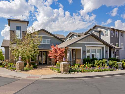 Entrance to Leasing at Talavera at the Junction