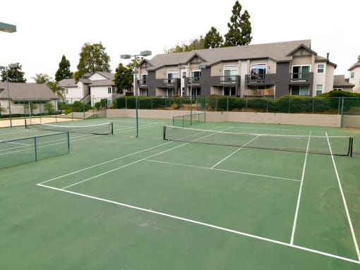 Tennis Court at Canyon Club Apartments