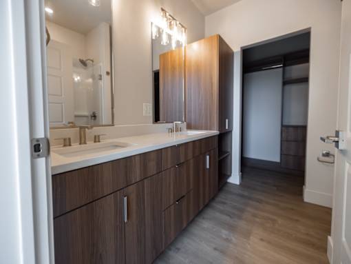 The Ash Bathroom and Closet