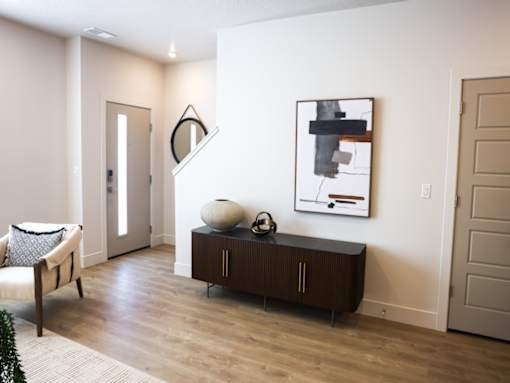 The Ash Entrance to Townhome