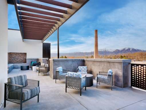 The Stack - Sugarhouse Apartments 5th Floor Terrace