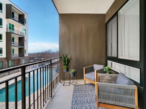 The Stack - Sugarhouse Apartments Balcony