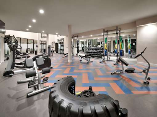 The Stack - Sugarhouse Apartments Gym with Elite Equipment