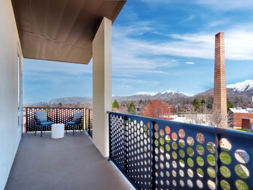 The Stack - Sugarhouse Apartments Large Balcony
