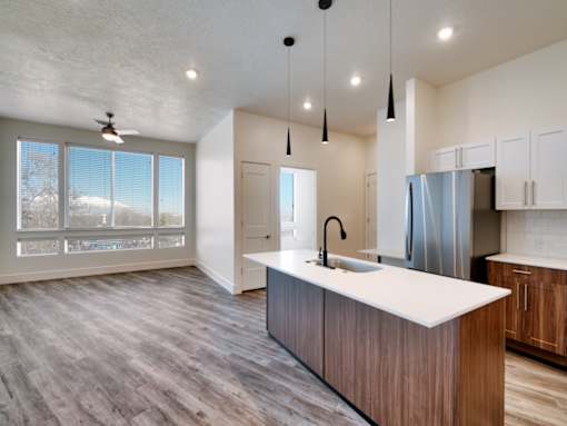 The Stack - Sugarhouse Apartments Modern Kitchens