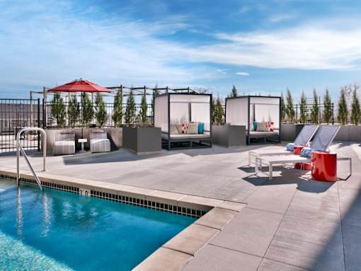 The Stack - Sugarhouse Apartments Pool Cabanas