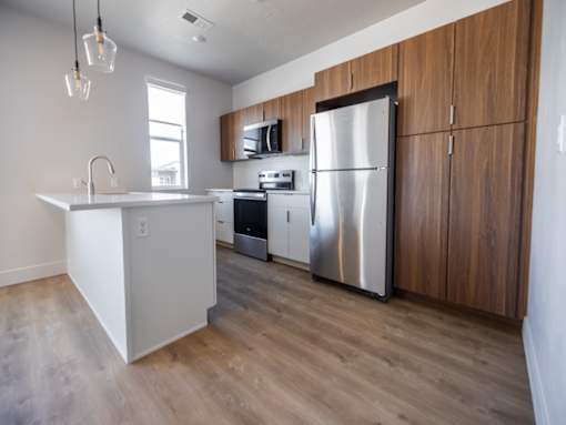 Open Concept Kitchen at The Ash