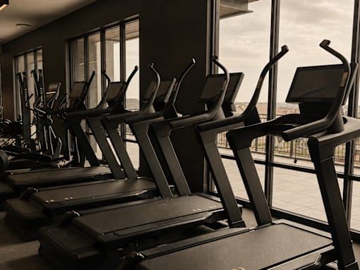 The Terrace at Academy Village Treadmills in Gym