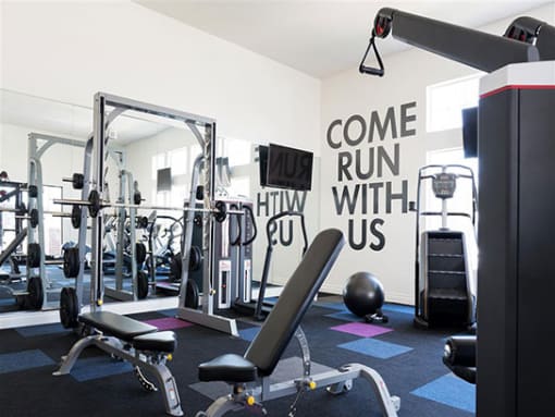 State Of The Art Fitness Center at Rivulet Apartments, American Fork, UT