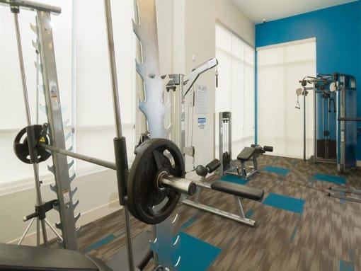State Of The Art Fitness Center at Lofts at 7800 Apartments, Midvale, UT