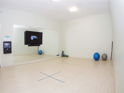 Training Room at Fitness Center at Lofts at 7800 Apartments, Midvale, 84047