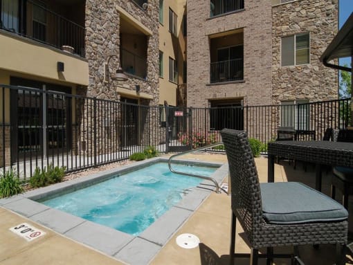 Hot Tub at Tuscany Villas Senior Apartments, Midvale, UT, 84047