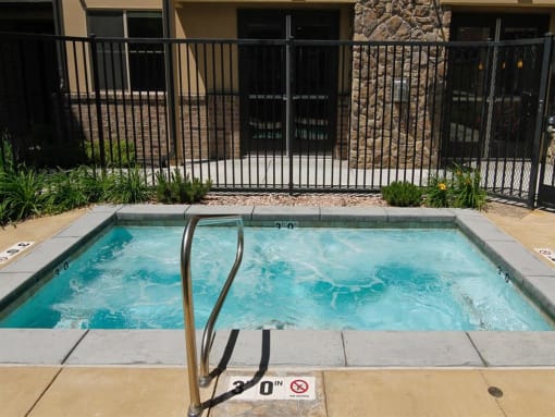 Hot Spa at Tuscany Villas Senior Apartments, Midvale, Utah