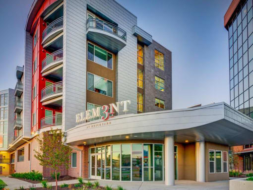 Leasing Office Entrance at Element 31 Apartments, Salt Lake City, Utah