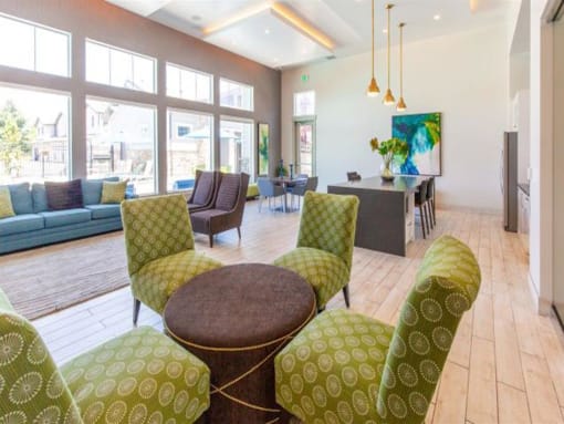 Resident Clubhouse at Parc on Center Apartments & Townhomes, Orem