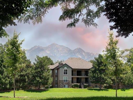 Lush Green Outdoor Spaces at Promontory Point Apartments, Sandy, 84094