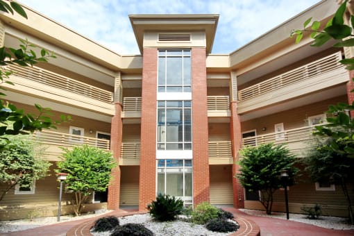 Exterior View of the Apartments at Aviary Village Apartments, in Conway, SC 29526