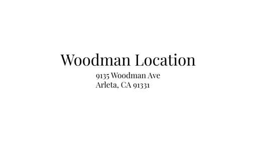 an image of a font that says woodland location