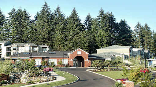 Front Entrance at Wilsonville Summit Apartments, Wilsonville , OR, 97070
