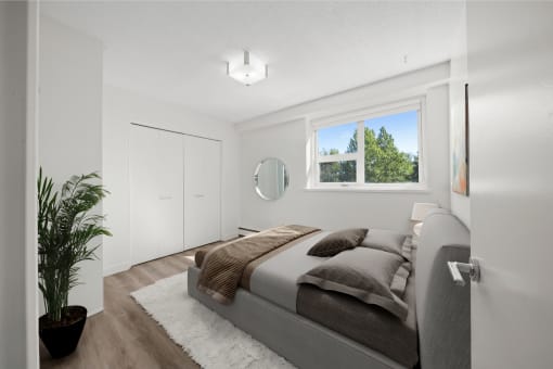 Bedroom - 2 bed floorplan
