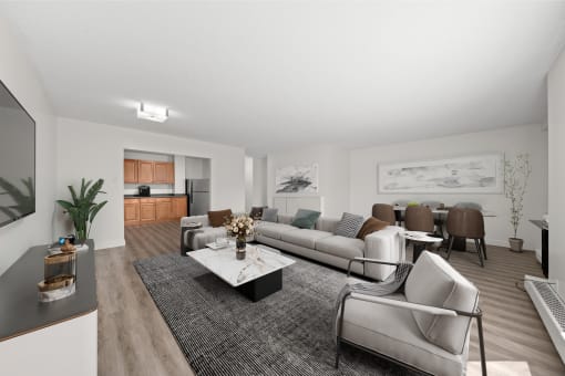 Living Room - 2 bedroom