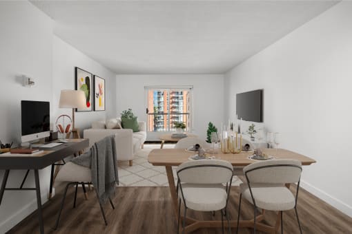 Living Room - 1 bedroom