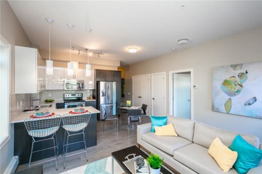 Centro Residential Rental apartments bright, modern living