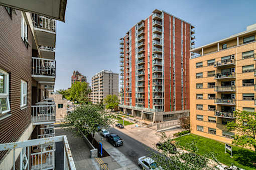 A view of a street