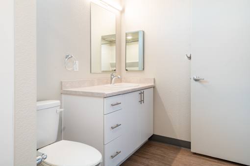 Spa Inspired Bathroom at All Saints Apartments, DENVER, Colorado