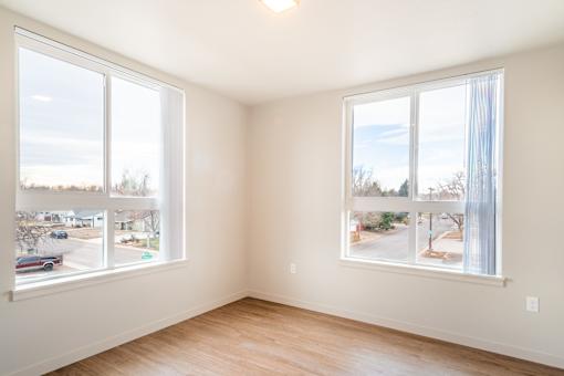 Wood Inspired Flooring at All Saints Apartments, DENVER