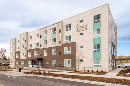Exterior View at All Saints Apartments, Colorado