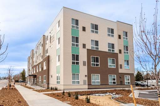 Property Exterior at All Saints Apartments, DENVER, CO, 80219