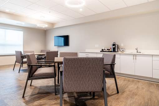Dining Area at All Saints Apartments, DENVER, 80219