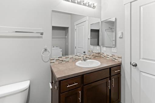 Luxurious Bathroom at The Brix Apartments, Spokane Valley, WA, 99037